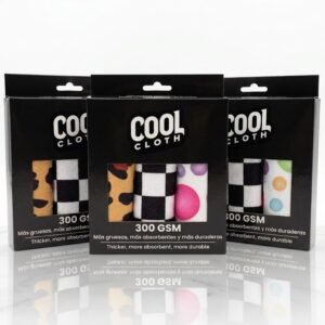 this is the bundle of three packs of cool cloth microfiber